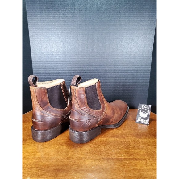 Ariat Mens Midtown Rambler Barn Brown Square Toe 6\